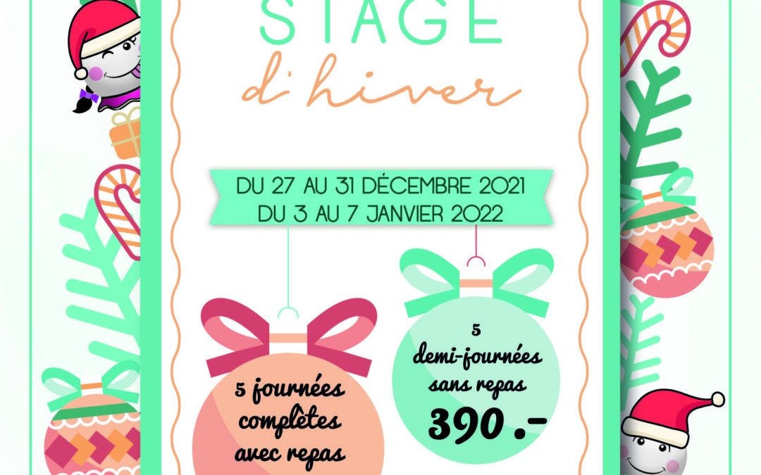 Stages d’hiver