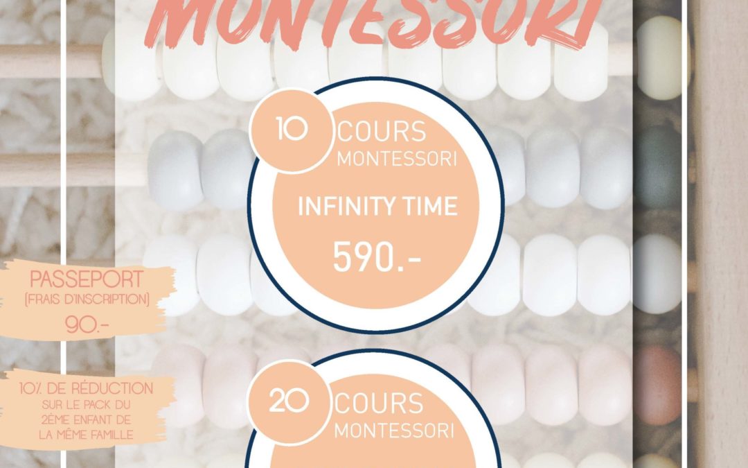 Nouveau ! Packs Montessori