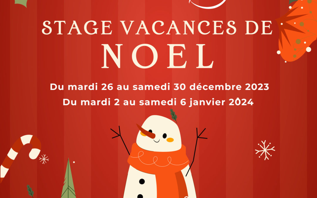 STAGE DE NOËL 🎅